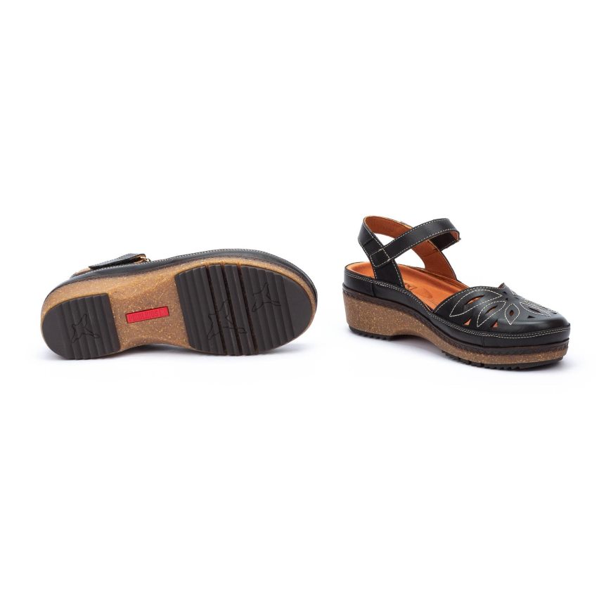 Women's Pikolinos GRANADA Sandals Black | NZ D185730